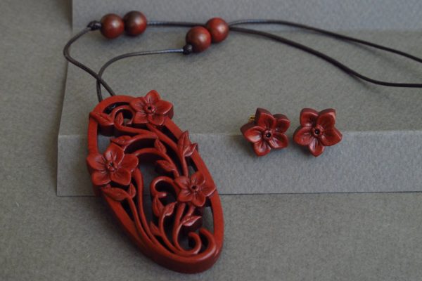 Wooden jewelry